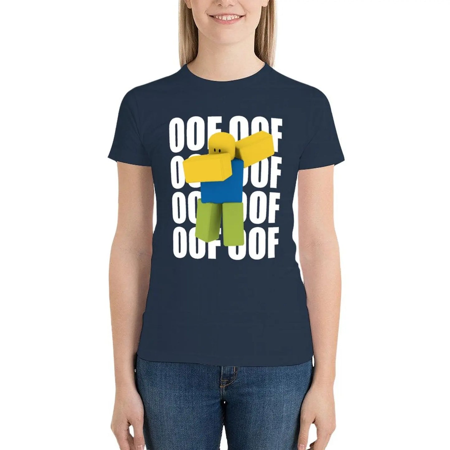 Noob OOF Nub Dubbing Dancing Funny Dank Meme Gaming Nub Gift For Gamers, Kids T-Shirt plus size tops Women t-shirts